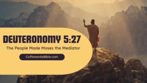 deuteronomy 5:27