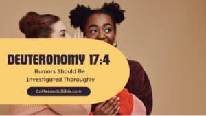 deuteronomy 17:4