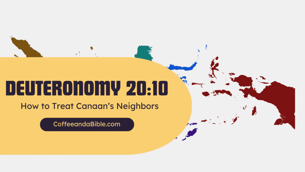 deuteronomy 20:10