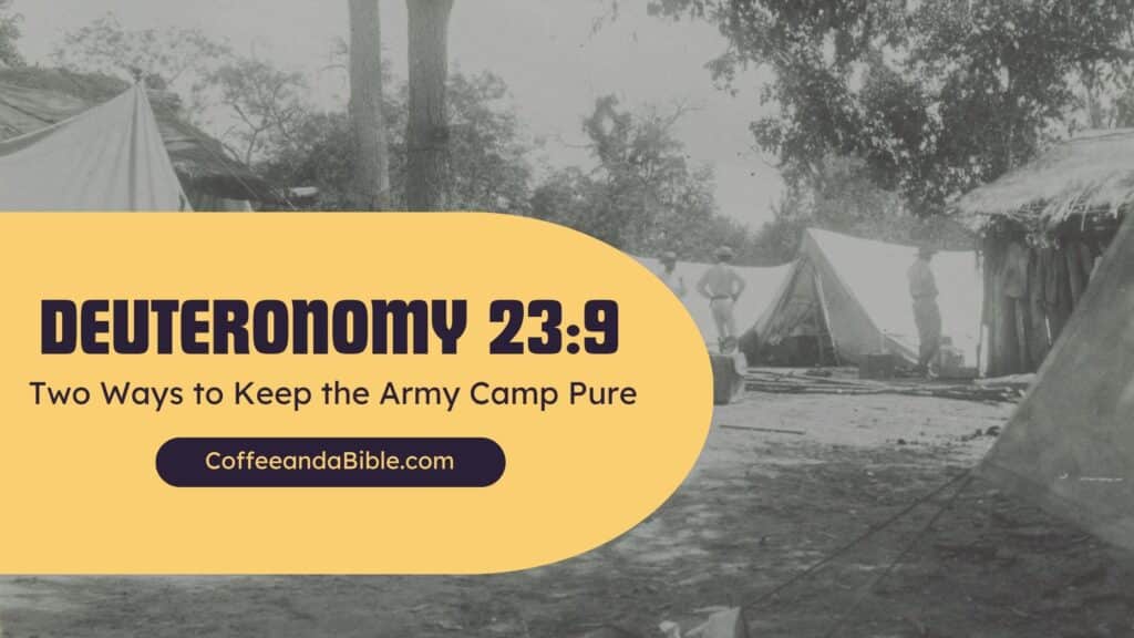 deuteronomy 23:9